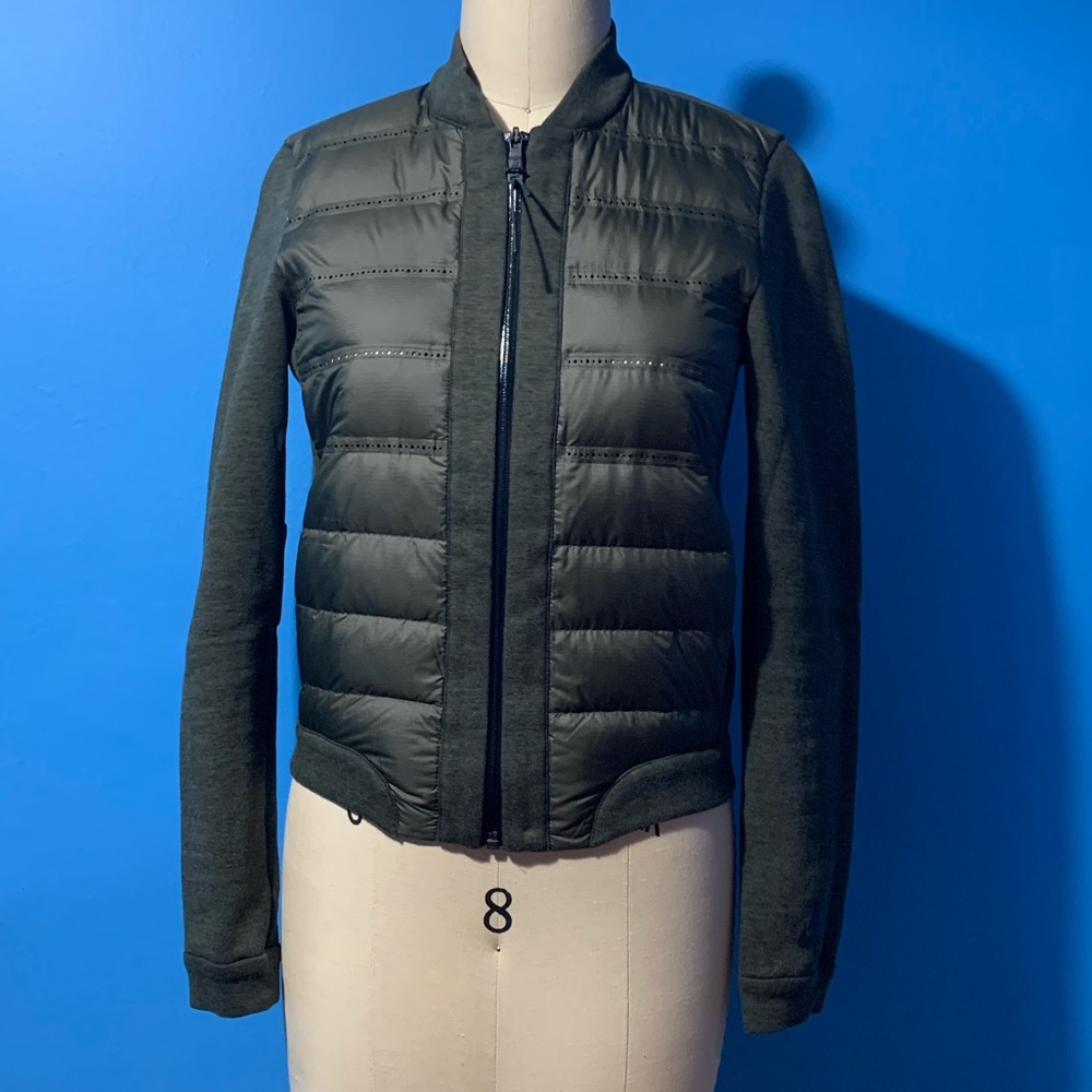 Nike cropped jacket.